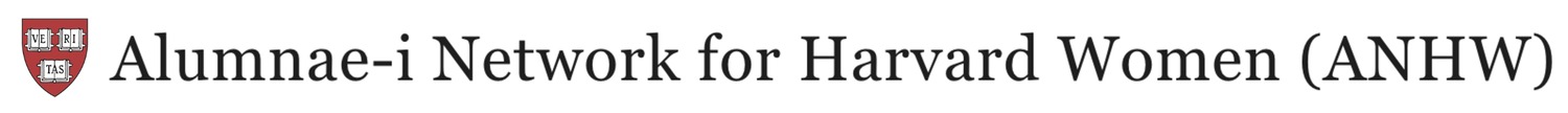 Alumnae-i Network for Harvard Women (ANHW) logo